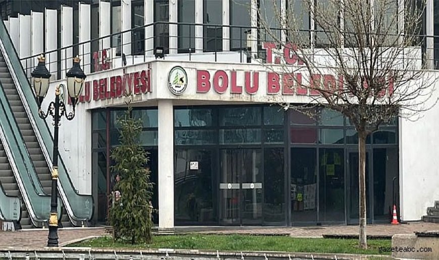 Bolu Belediyesi'ne yeni operasyon