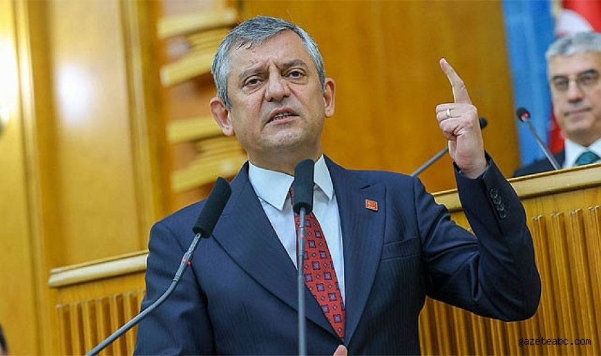 Özgür Özel Cephesinde Yeni Hamle
