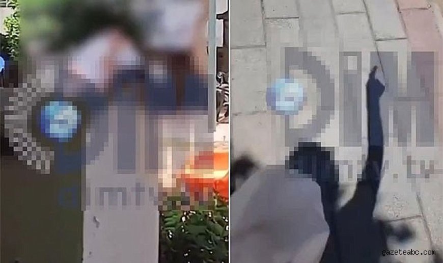 Çocuk parkında uygunsuz davranışlar