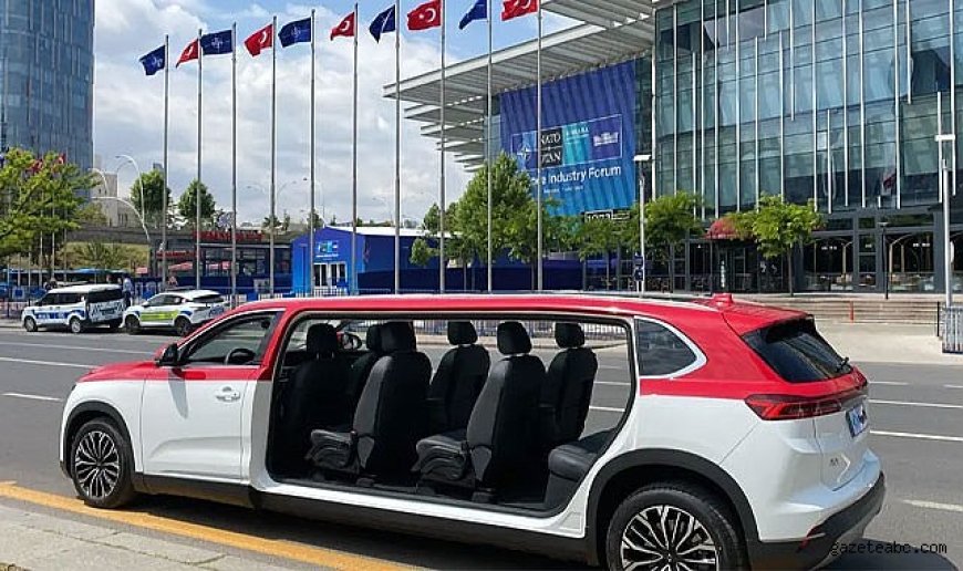 Togg T10X limuzin modeli zirveye özel hizmette