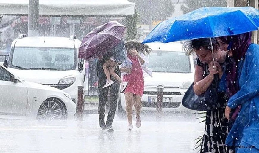 Meteoroloji’den 5 İl İçin Sarı Kodlu Uyarı