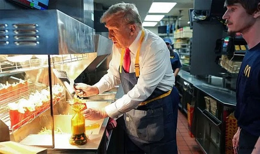 Trump’ın Uçağında Lüks Değil, Amerikan Klasikleri