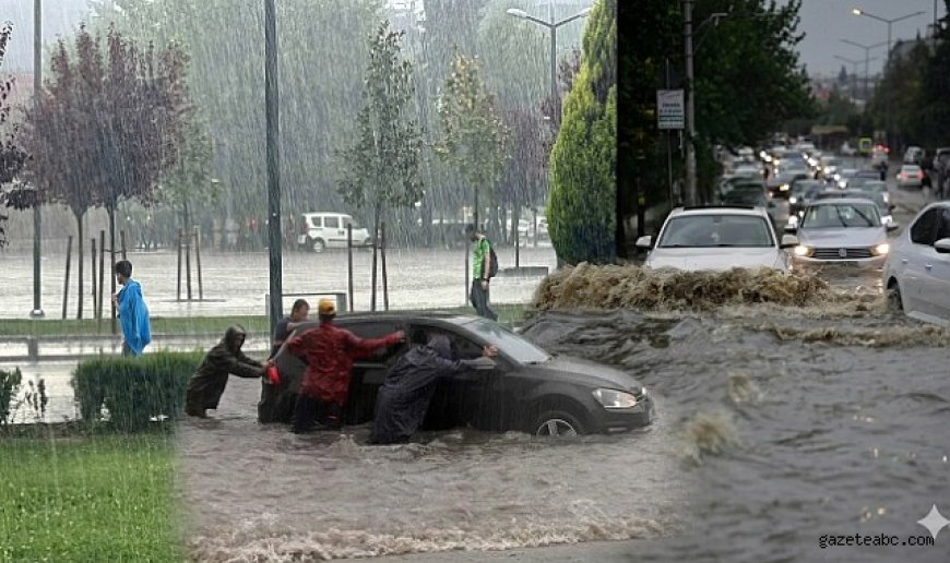 Yurt Genelinde Yağış Alarmı