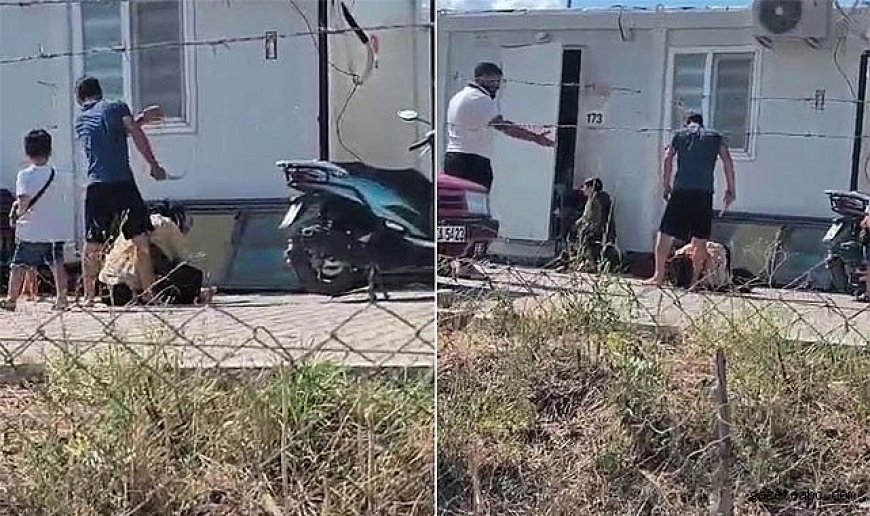 Çocuklarının Önünde Dehşet