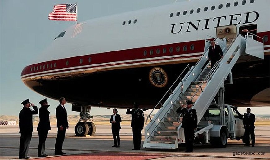 Trump’ın uçağı tartışma yarattı