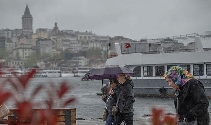 Meteorolojiden Kuvvetli Sağanak Uyarısı