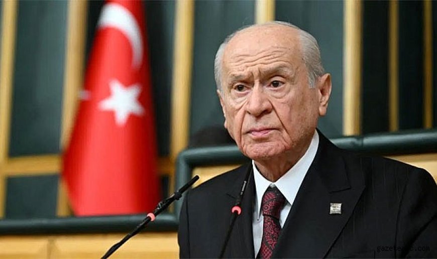 Bahçeli: "Yeni Parti'ye Hazineden Pay Aktarılmalı."
