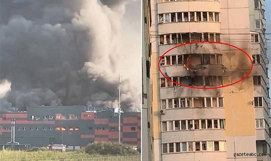 Moskova’ya Rekor İHA Saldırısı