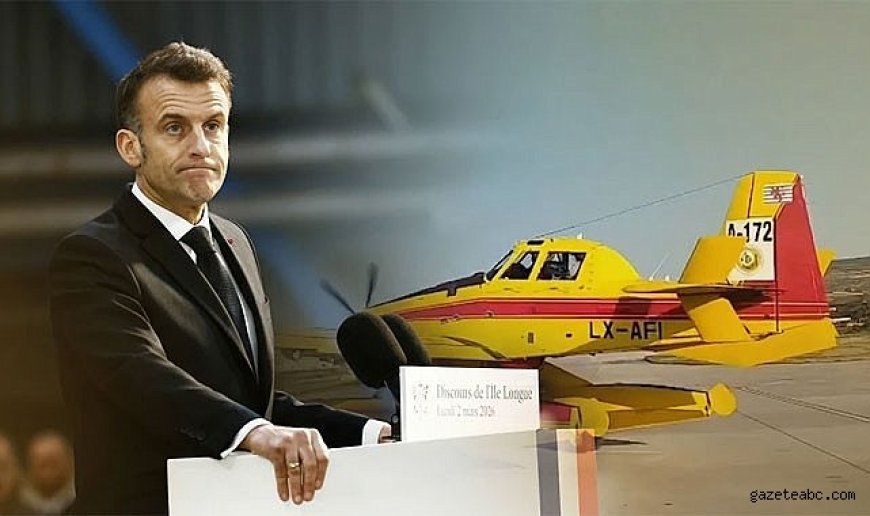 Macron: "Teşekkürler Türkiye"