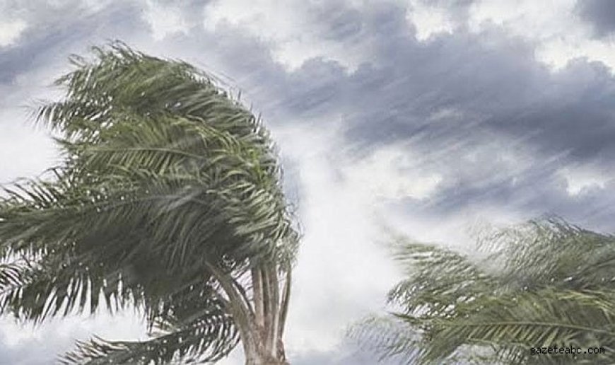 Meteorolojiden Kuvvetli Rüzgar Uyarısı