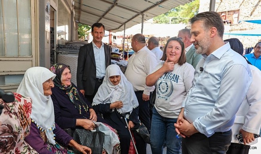 Şahin Biba: "Harmancık’ı göç alan bir ilçe haline getirmek istiyoruz”