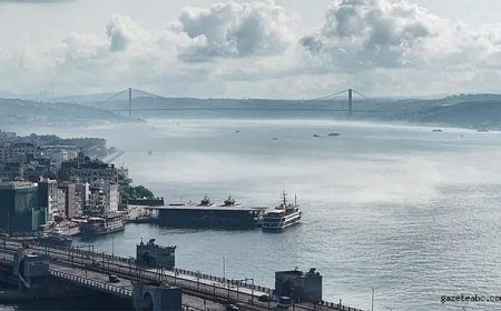 İstanbul'a sürpriz yağmur