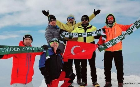 Zirvede Bursaspor Mesajı