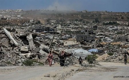 Gazze’de Sivil Altyapı İçin Ortak Bildiri