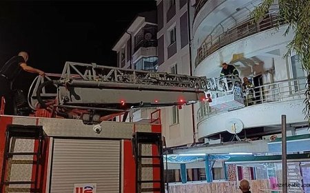 Komşuları haber alamadı, ekipler harekete geçti