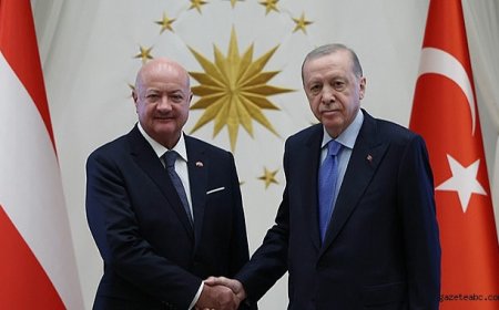 Erdoğan  Avusturya Başbakanı’nı Ağırladı
