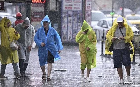 18 İle Gök Gürültülü Sağanak Uyarısı