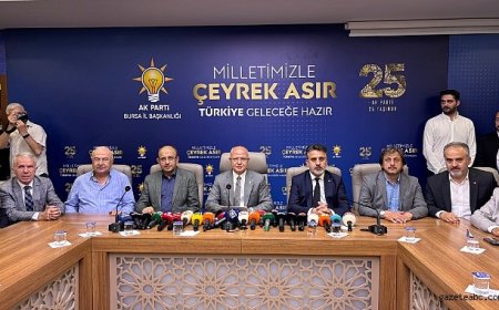 AK Parti Bursa’dan 25. yıl mesajı: “İlk günkü aşkla yolumuza devam ediyoruz”