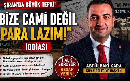 Şiran Belediyesinde Neler Oluyor? Baki Kara’ya Ağır İddialar