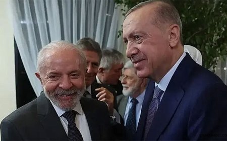 Erdoğan Brezilya Lideri ile Görüştü