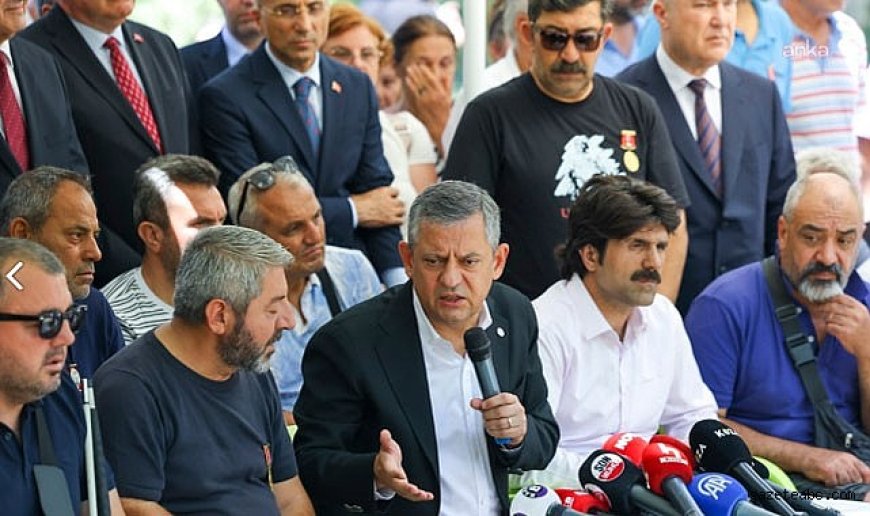 Özgür Özel: "Çerçeve yasayı imzalamadık"