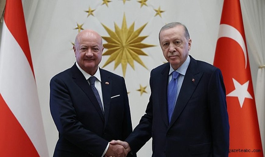 Erdoğan  Avusturya Başbakanı’nı Ağırladı