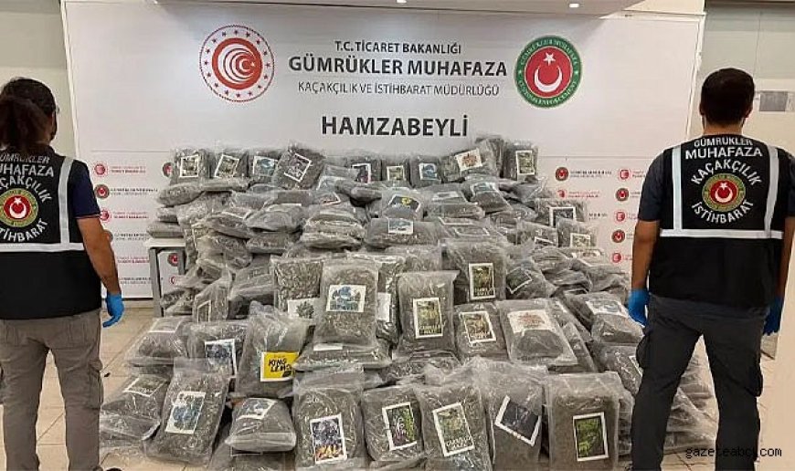 Sınır Kapısında Esrar Baskını