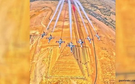 Mısır Semalarına Türk İmzası