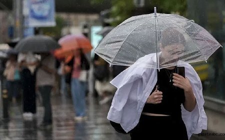 Gök Gürültülü Yağışlar Kapıda
