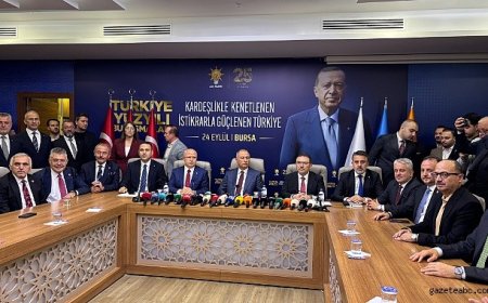 Efkan Âlâ’dan Bursa’da yeni anayasa ve “Terörsüz Türkiye” mesajı