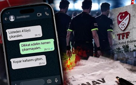 Hakem Dosyasında WhatsApp Delili