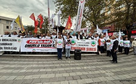 Tüm Emekliler Sendikası: “Para için değil, onurumuz için!”