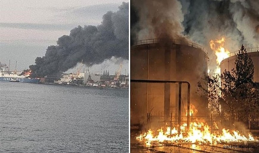Rusya’dan Liman ve Gemilere Saldırı