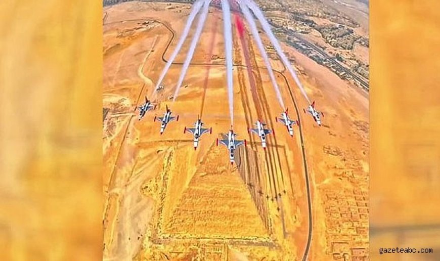 Mısır Semalarına Türk İmzası