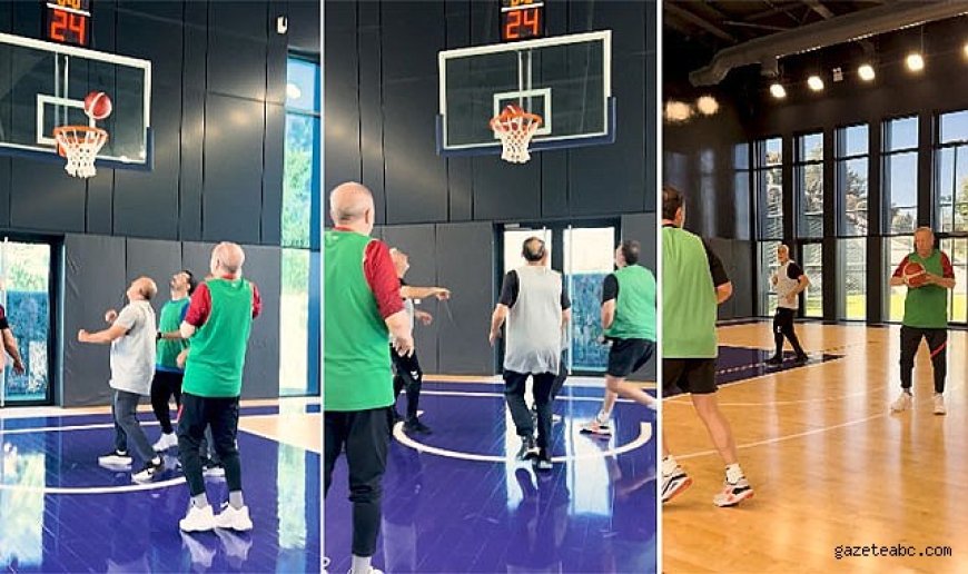 Erdoğan’dan Basketbol Molası