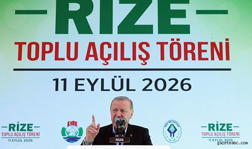 Erdoğan: "Gelecek nesillere karşı da sorumluyuz"