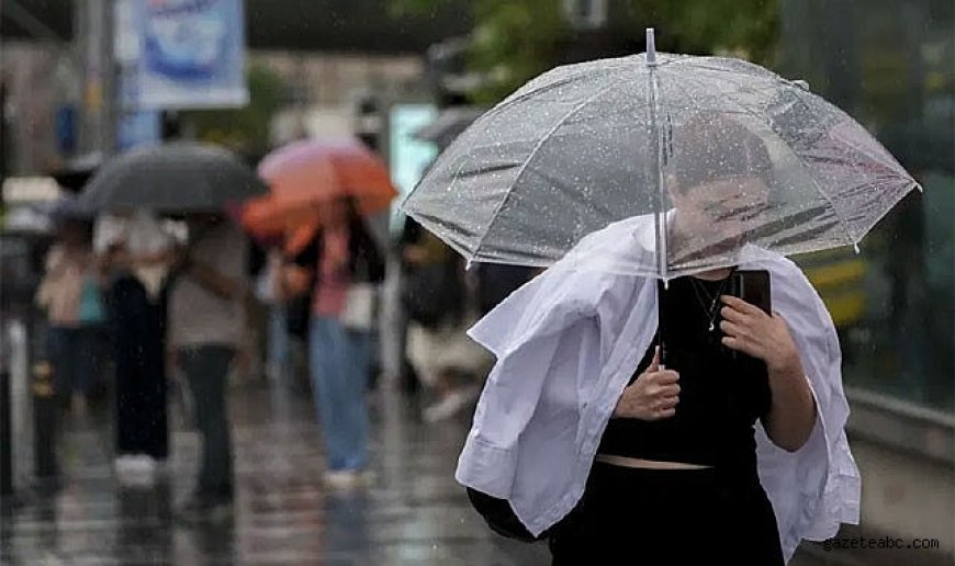 Gök Gürültülü Yağışlar Kapıda