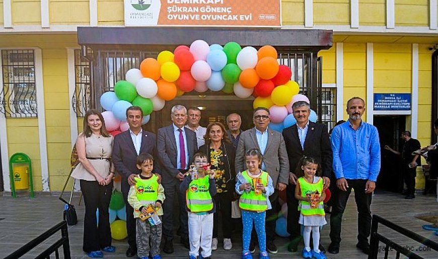 Çocukların Hayallerine Kapı Açan Oyun ve Oyuncak Evi Hizmete Girdi
