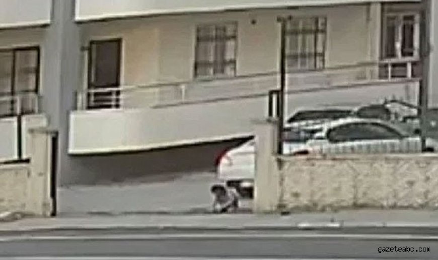 Kapı Önünde Korkunç Kaza
