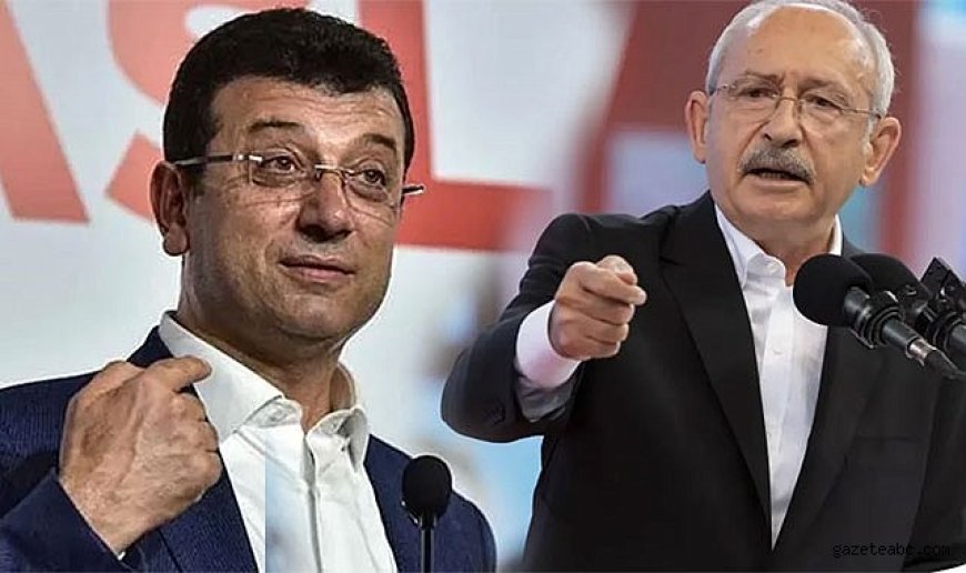 İmamoğlu’ndan Kılıçdaroğlu’na sert gönderme