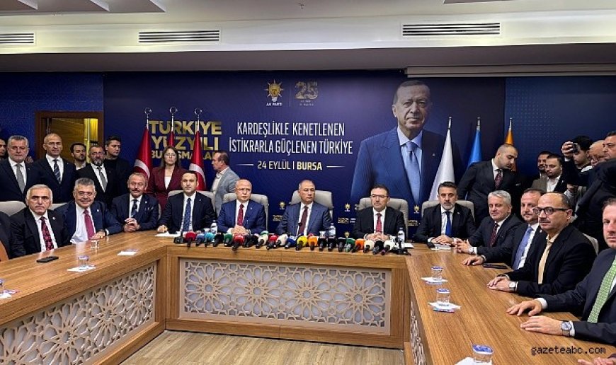 Efkan Âlâ’dan Bursa’da yeni anayasa ve “Terörsüz Türkiye” mesajı