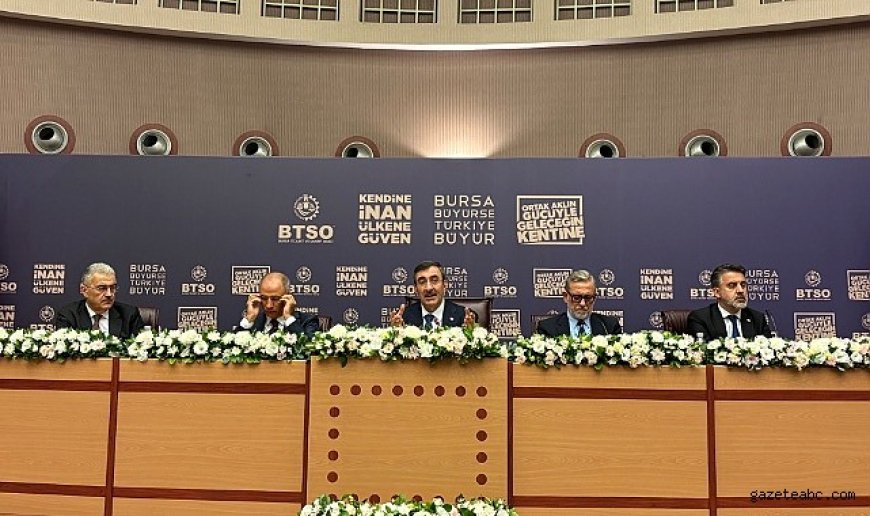 Cevdet Yılmaz BTSO Meclisi’nde konuştu: “505 milyar dolarlık ihracat gücüne ulaştık”
