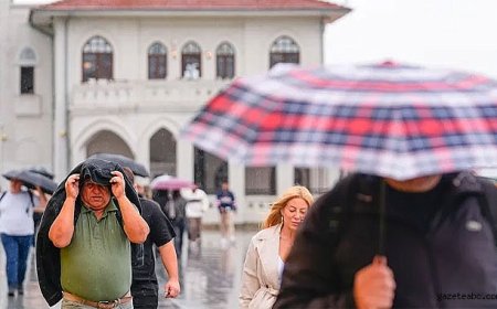11 İlde Kuvvetli Yağış Alarmı
