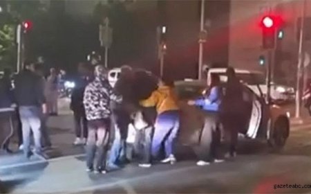Bursa’da Sokak Ortasında Kavga