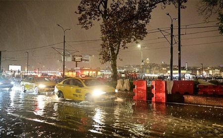 Marmara İçin Kuvvetli Yağış Alarmı