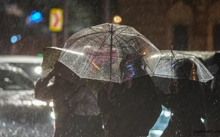 Kuvvetli Sağanak Ulaşımı Aksattı
