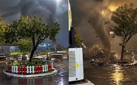 Antalya’da Hortum Dehşeti