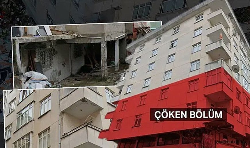 Çöken Binanın Betonundan Deniz Kabuğu Çıktı!