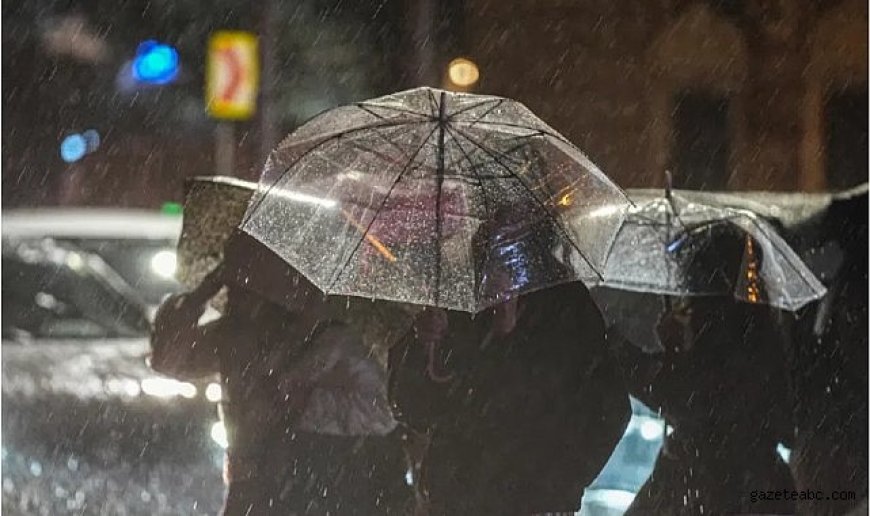Kuvvetli Sağanak Ulaşımı Aksattı