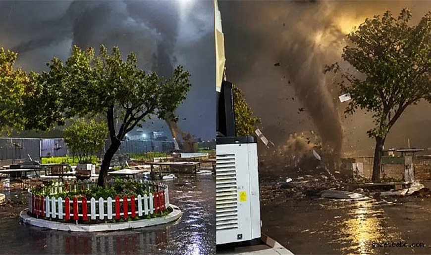 Antalya’da Hortum Dehşeti